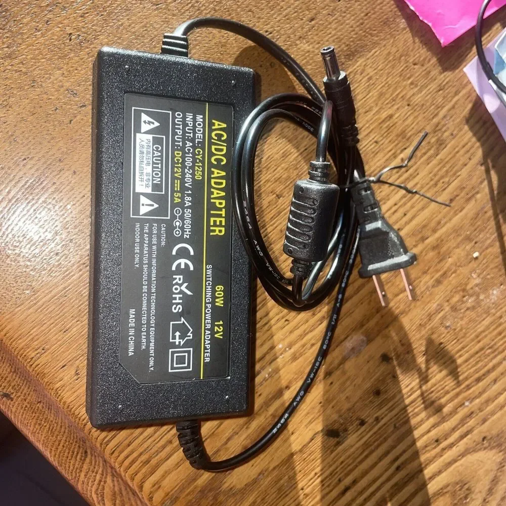 AC/DC Adapter 60W‎ 12V CY-1250